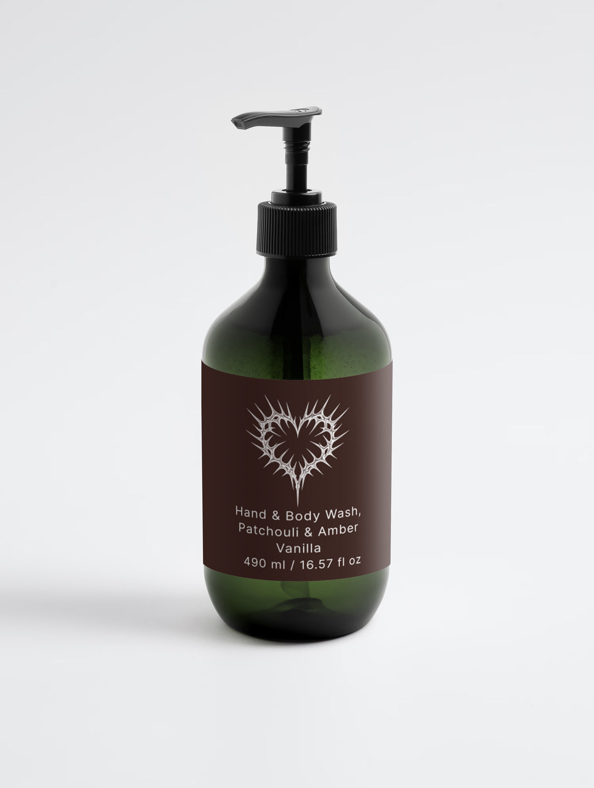 Hand & Body Wash, Patchouli & Amber Vanilla